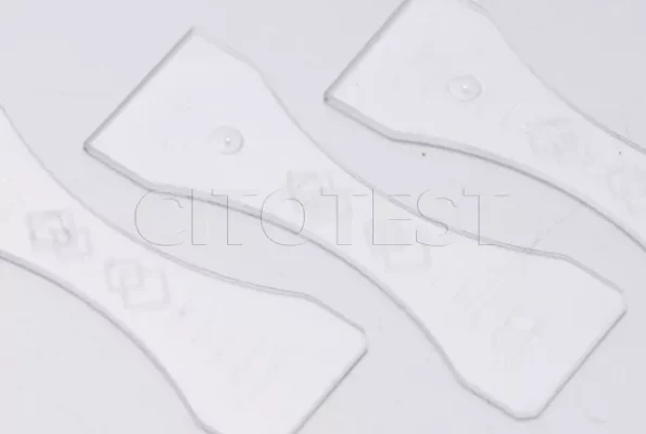 Plastic spatula for blood smear-001